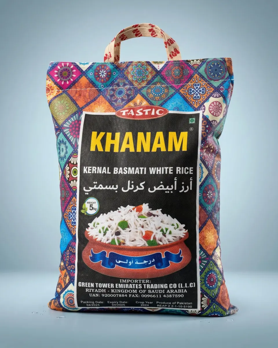 Kernel Basmati White Rice by Khanam